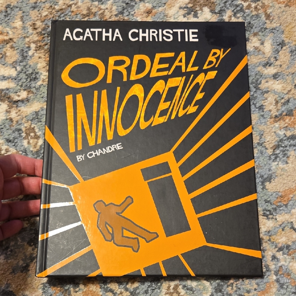 Agatha Christie 'Ordeal by Innocence' Graphic Book Hard Cover Collectible